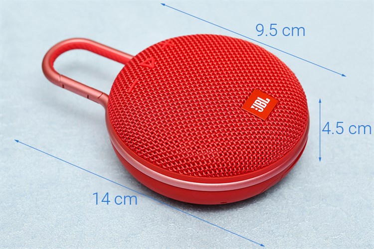Loa Bluetooth JBL Clip 3 Màu Đỏ