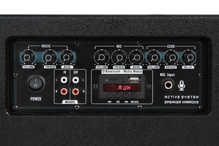 Loa điện karaoke SuYang X-108 600W Màu Đen - Xám