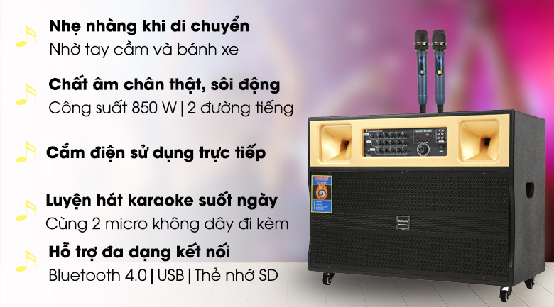 Loa điện Karaoke SuYang X-128