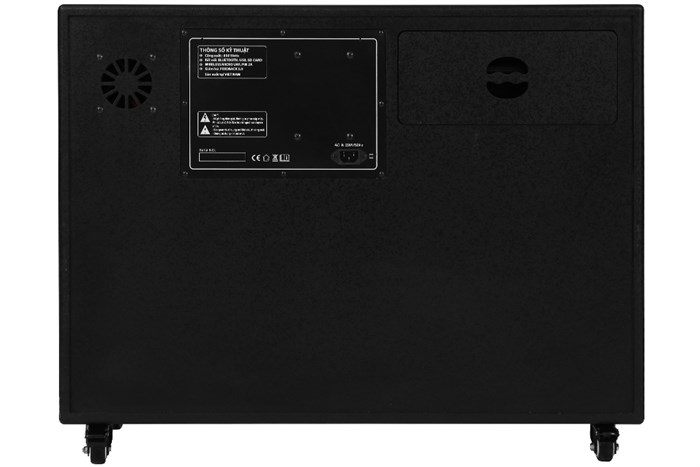 Loa điện karaoke SuYang X-128 850W Màu Đen - Vàng