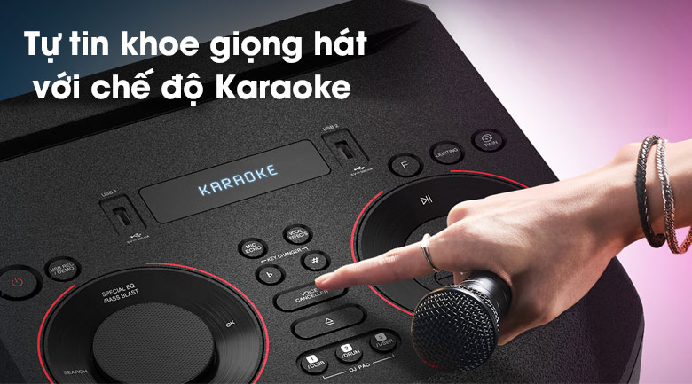 Loa điện karaoke LG Xboom RN7 500W