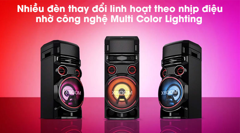 Loa Karaoke LG Xboom RN7 - Công nghệ Multi color Lighting