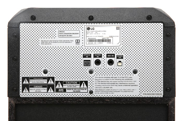 Loa điện karaoke LG Xboom RN7 500W Màu Đen