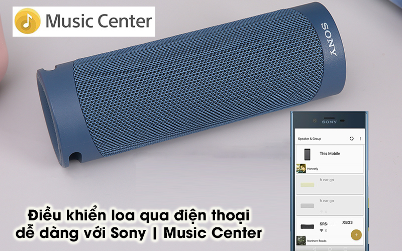 Loa bluetooth Sony Extra Bass SRS-XB23 - Sony | Music Center