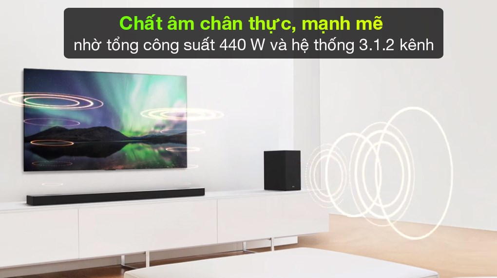 Loa thanh soundbar LG SN8Y