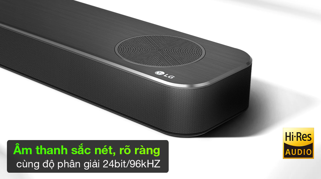 Loa thanh soundbar LG 3.1.2 SN8Y 440W- Độ phân giải 24bit