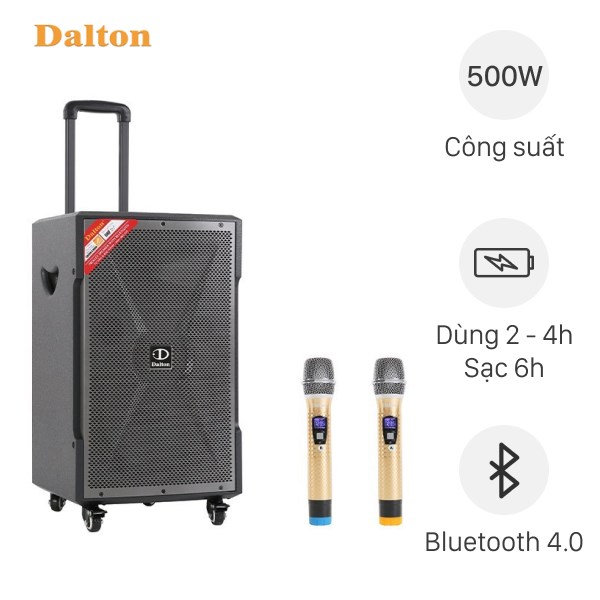 Loa kéo karaoke Dalton TS-12G450X 500W
