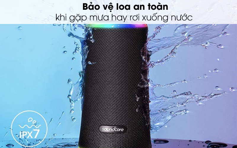 Loa Bluetooth Anker Soundcore Flare 2 B2B A3165 - Chống nước