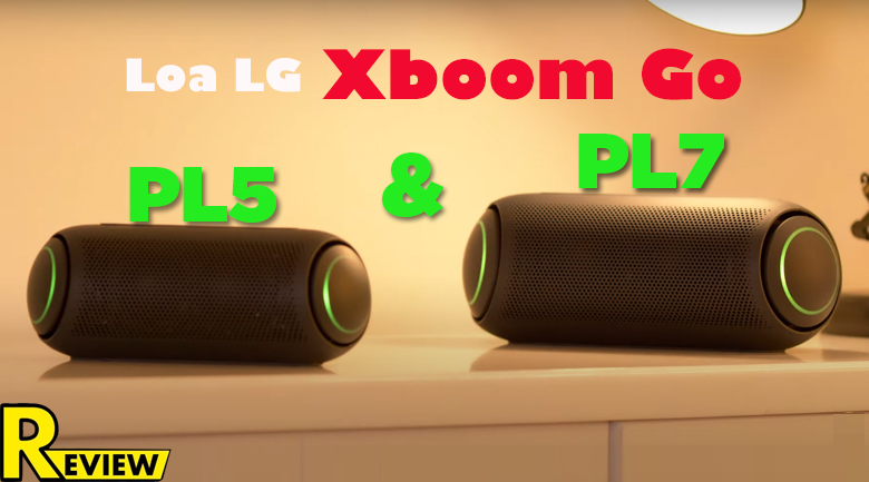 Loa Bluetooth LG Xboom Go PL5 Xanh Đen