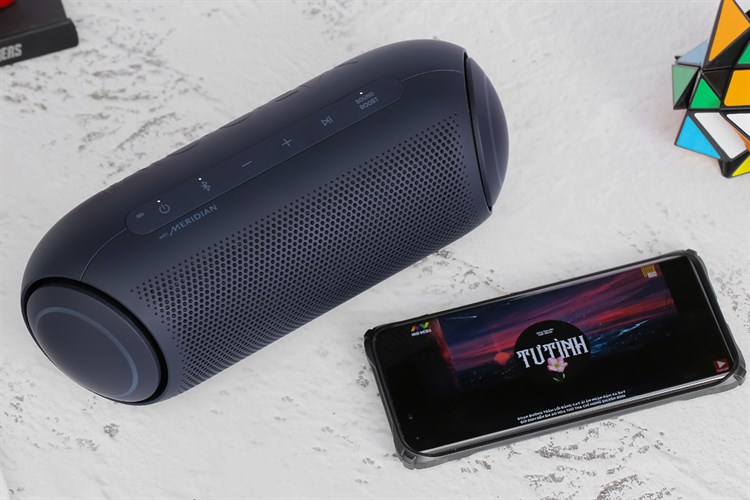 Loa Bluetooth LG Xboom Go PL7 Xanh Đen Màu Xanh đen