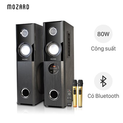 Cặp loa tháp Mozard M101 Đen 80W