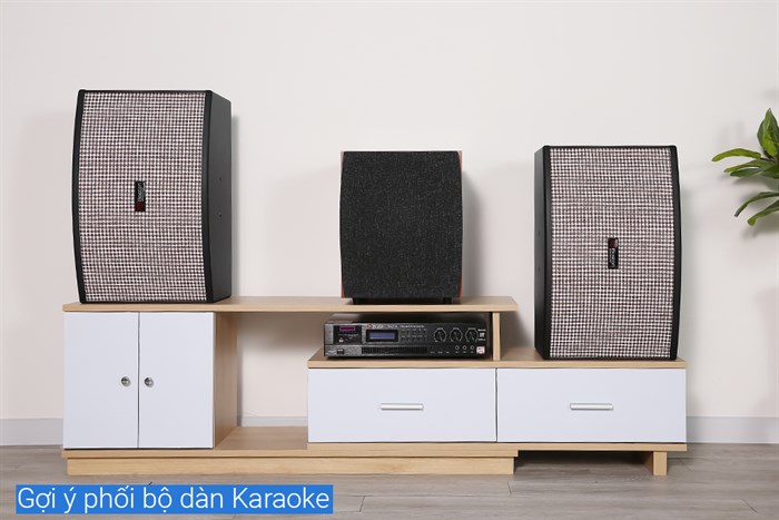 Cặp loa karaoke Boston Acoustic Classic 12 400W Màu Trắng - Đen