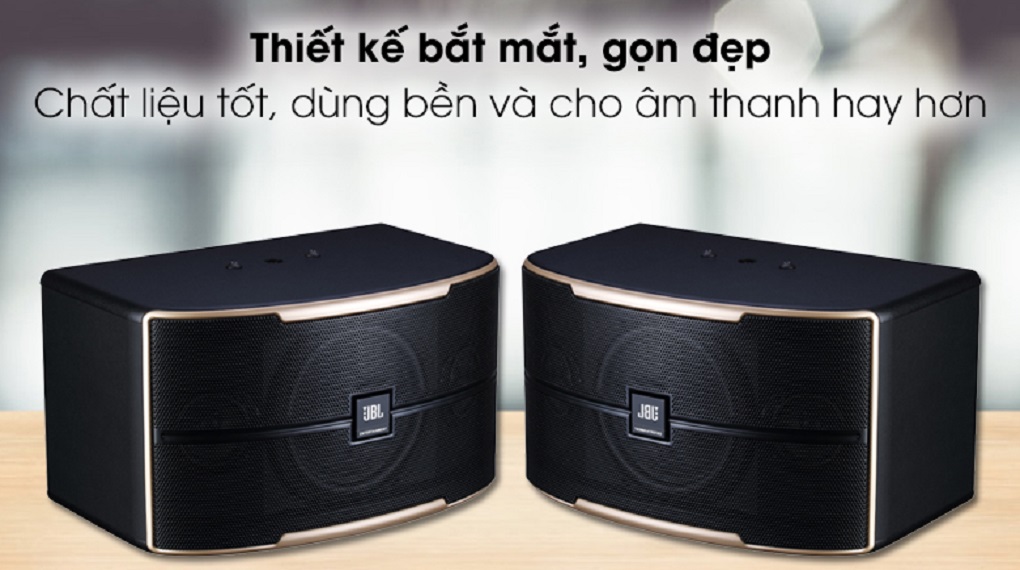 Cặp loa karaoke JBL Pasion 8 300W - Thiết kế bắt mắt, gọn đẹp