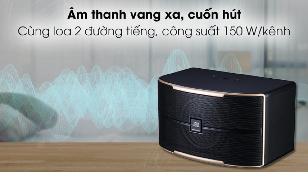 Cặp loa karaoke JBL Pasion 8 300W - Tổng công suất 300W cho âm thanh mạnh mẽ, cuốn hút