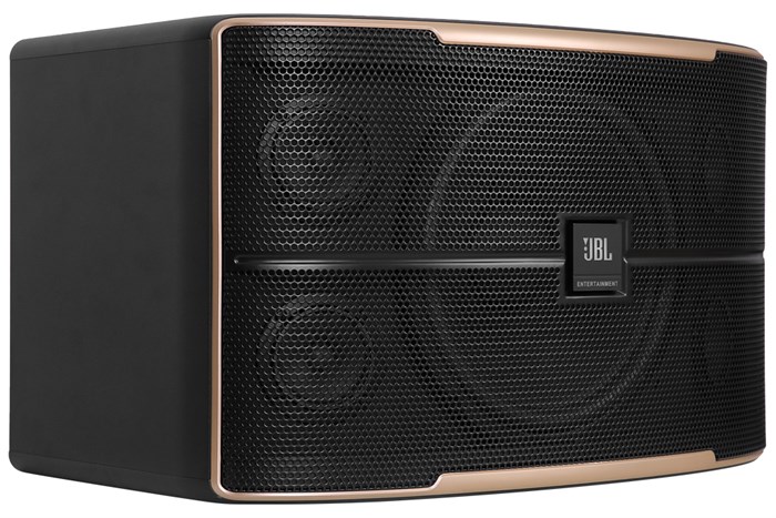 Cặp loa karaoke JBL Pasion 12 500W Màu Đen - Vàng đồng