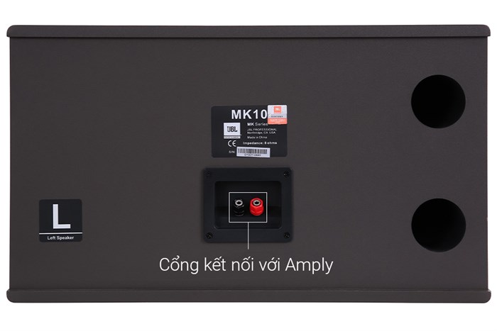 Cặp loa karaoke JBL MK 10 400W Màu Đen - nâu