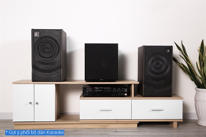 Cặp loa karaoke JBL MK 10 400W Màu Đen - nâu