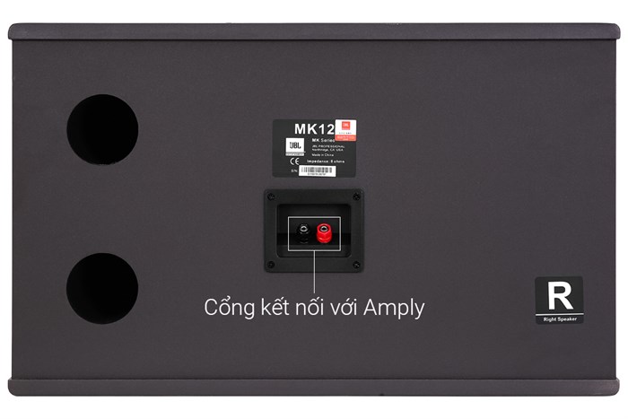 Cặp loa karaoke JBL MK 12 500W Màu Đen - nâu