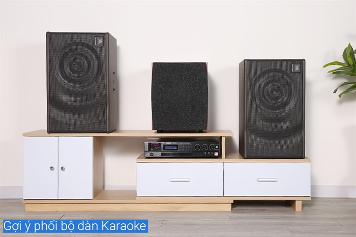 Cặp loa karaoke JBL MK 12 500W Màu Đen - nâu
