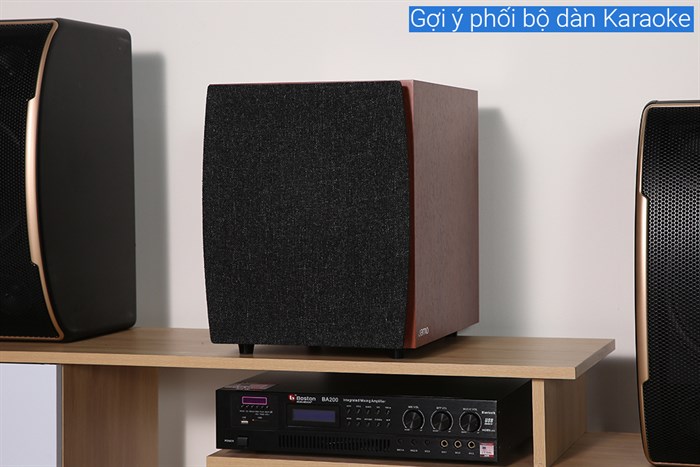 Loa siêu trầm Jamo C910SUB 300W Màu Nâu