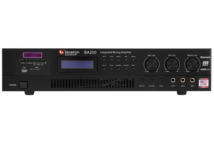 Amply Boston Acoustics BA200 400W Màu Đen