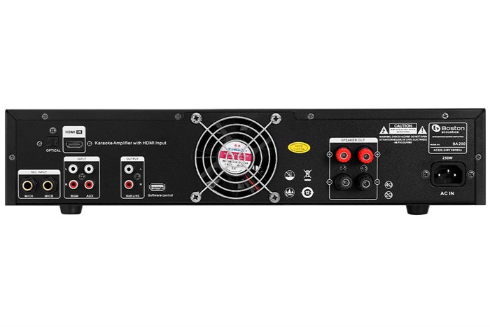 Amply Boston Acoustics BA200 400W Màu Đen