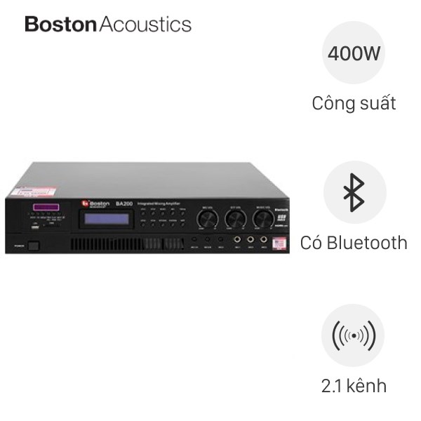 Amply Boston Acoustics BA200 400W