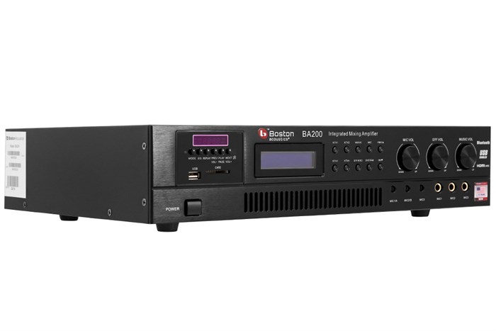 Amply Boston Acoustics BA200 400W Màu Đen