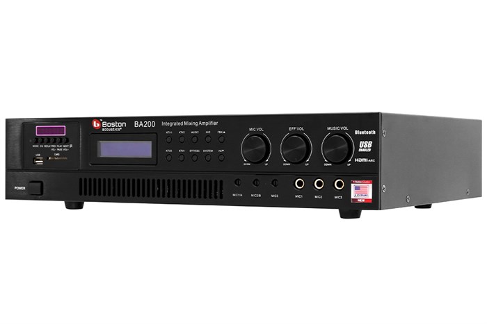 Amply Boston Acoustics BA200 400W Màu Đen