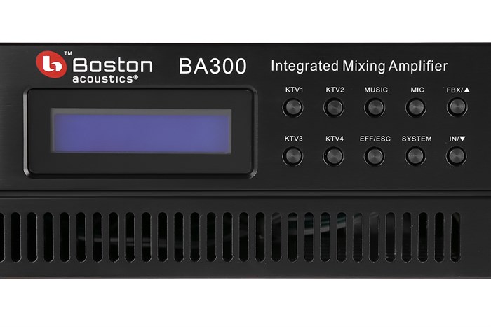 Amply Karaoke Boston Acoustics BA300 Màu Đen