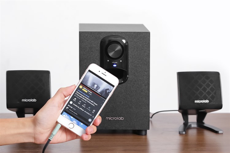 Loa vi tính Bluetooth Microlab M118BT Đen Màu Đen