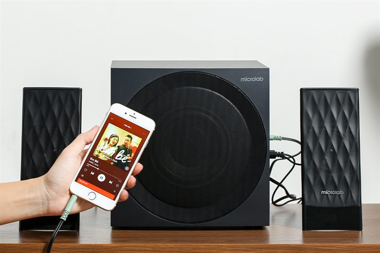 Loa vi tính Bluetooth Microlab M318BT Đen Màu Đen