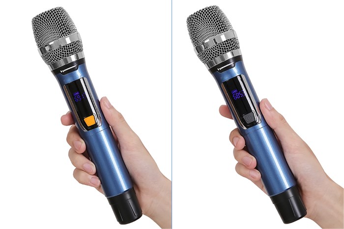 Cặp loa điện karaoke BlackHammer BH-408 400W Màu Đen - Vàng