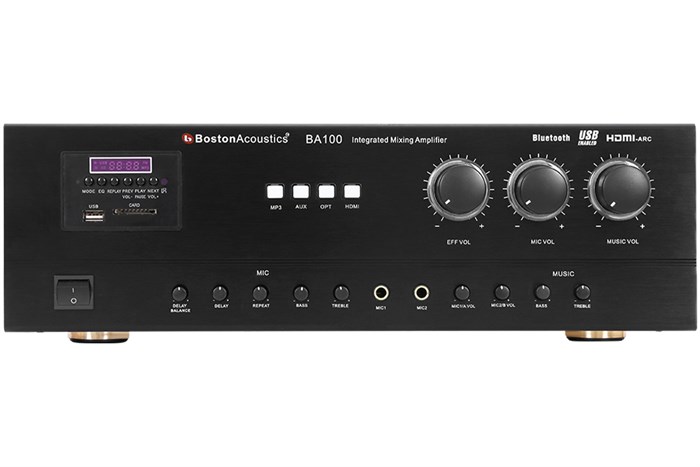 Amply Boston Acoustics BA100 200W Màu Đen