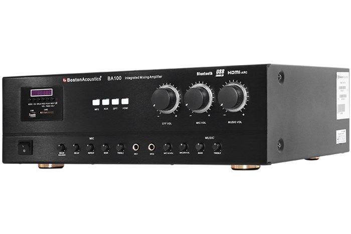 Amply Boston Acoustics BA100 200W Màu Đen