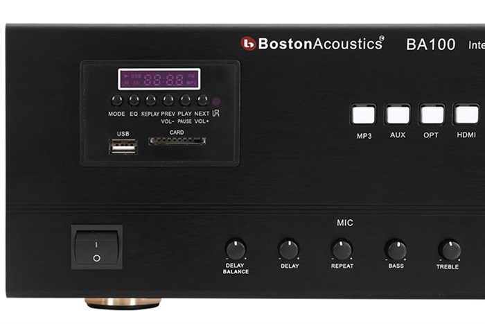 Amply Boston Acoustics BA100 200W Màu Đen