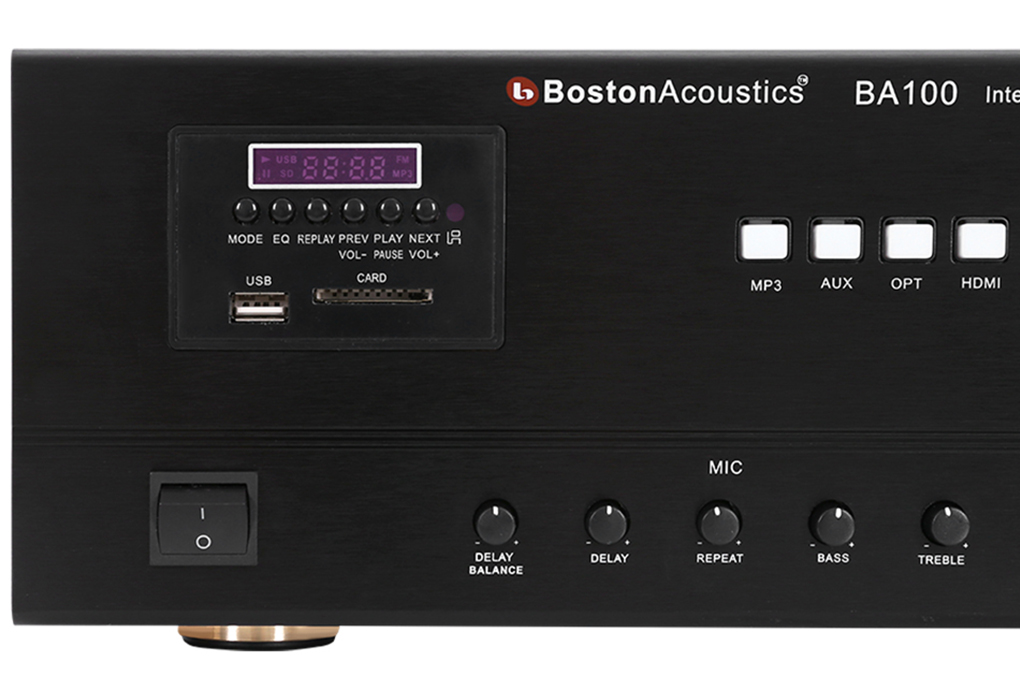 Siêu thị amply Karaoke Boston Acoustics BA100