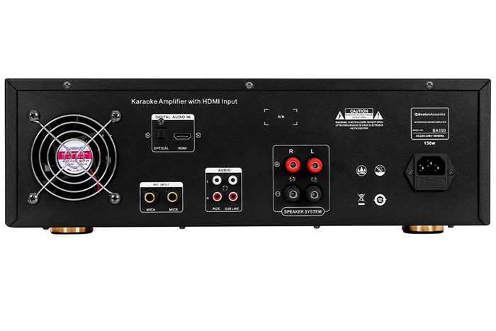Amply Boston Acoustics BA150 300W Màu Đen