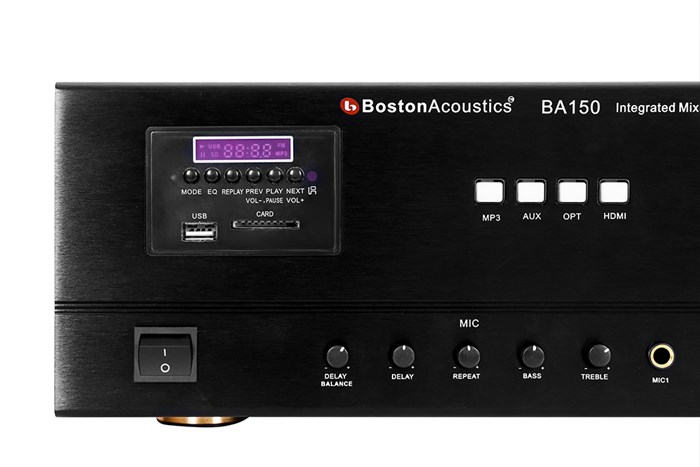Amply Boston Acoustics BA150 300W Màu Đen