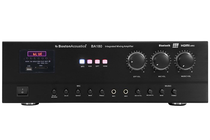 Amply Boston Acoustics BA180 400W Màu Đen