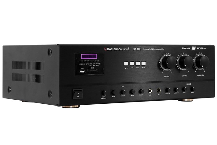 Amply Boston Acoustics BA180 400W Màu Đen