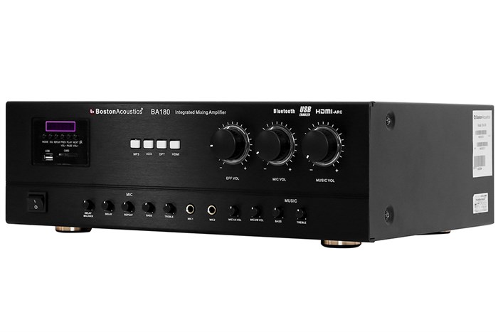 Amply Boston Acoustics BA180 400W Màu Đen