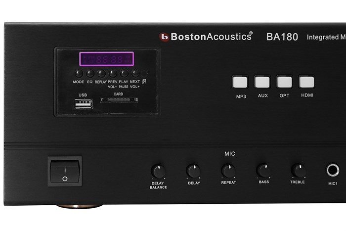 Amply Boston Acoustics BA180 400W Màu Đen