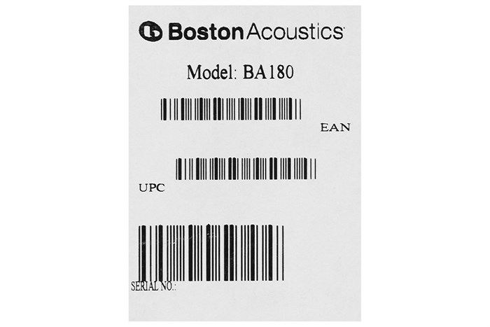 Amply Boston Acoustics BA180 400W Màu Đen