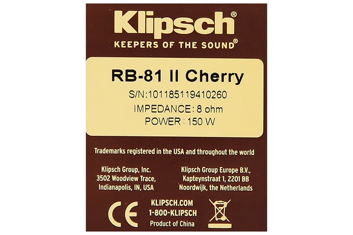 Cặp loa karaoke Klipsch RB-81 II 150W
