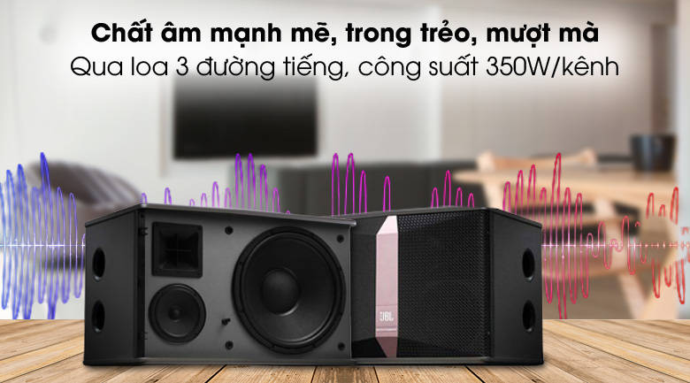 Chất âm ấn tượng - Cặp Loa Karaoke JBL KI510