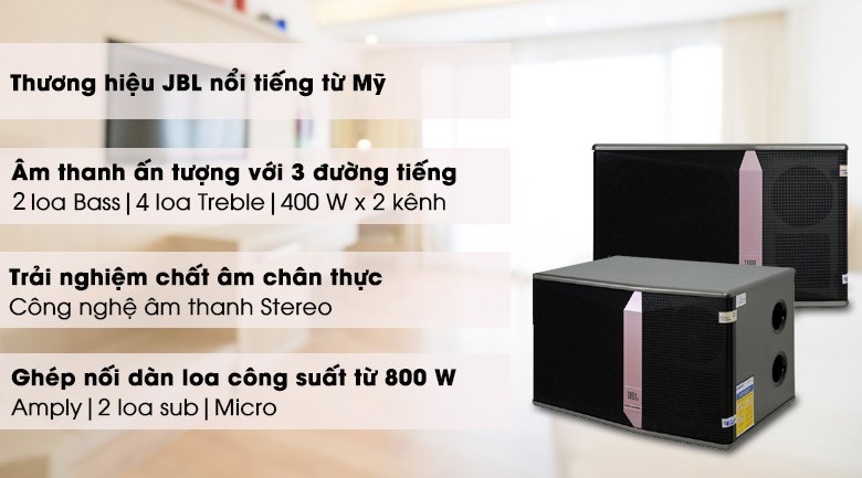 Cặp loa karaoke JBL KI512 800W - 3