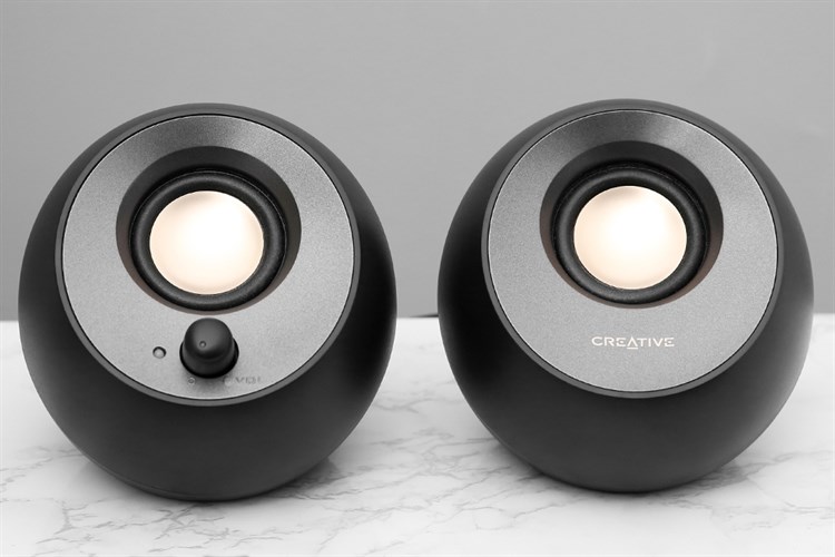 Loa vi tính Creative Pebble V2 Đen Màu Đen