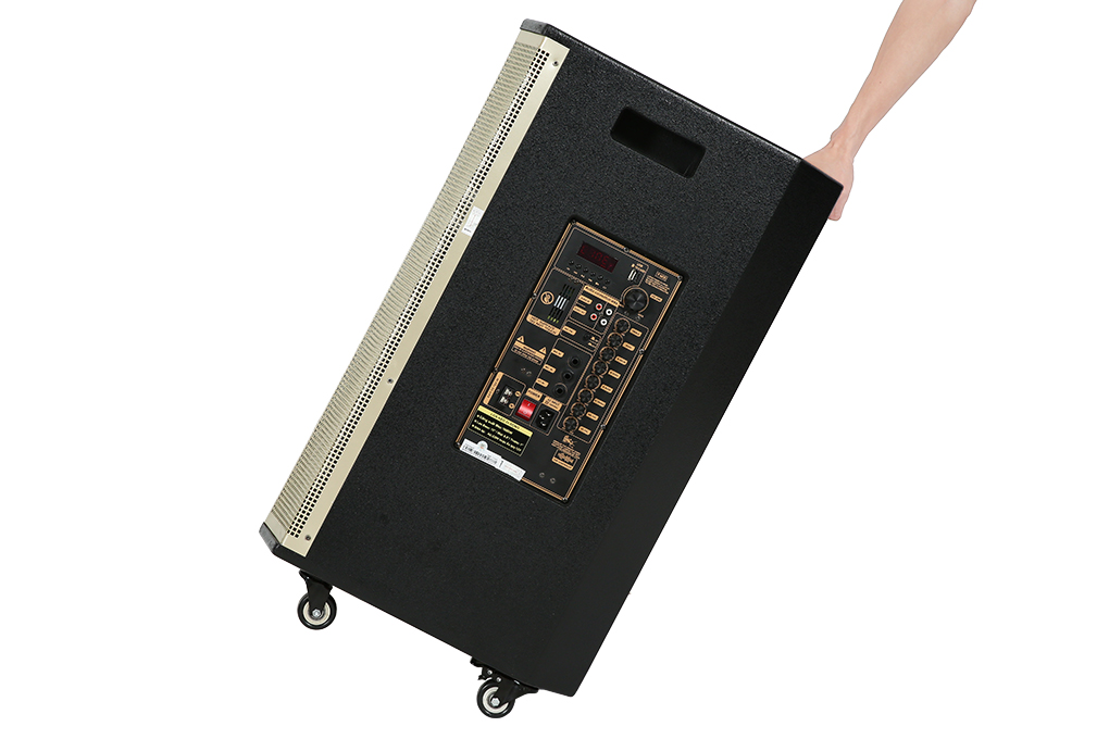 Loa kéo karaoke Mobell MK-7080 1000W Màu Đen - Vàng