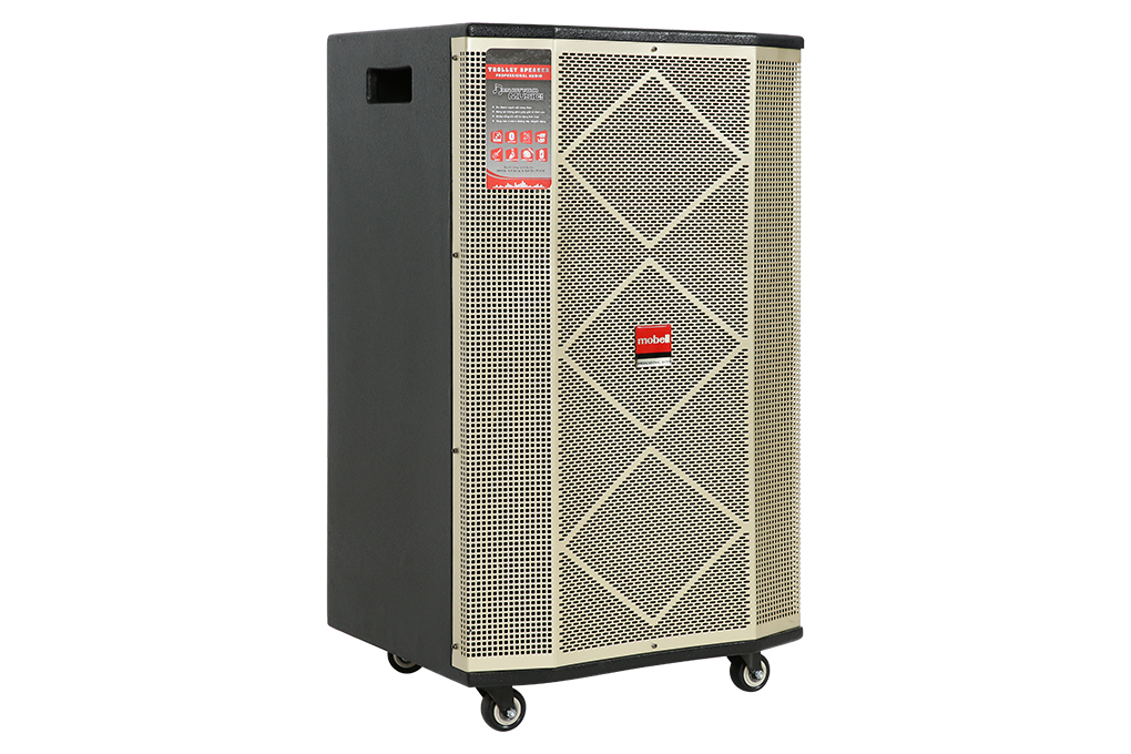 Loa kéo karaoke Mobell MK-7080 1000W Màu Đen - Vàng